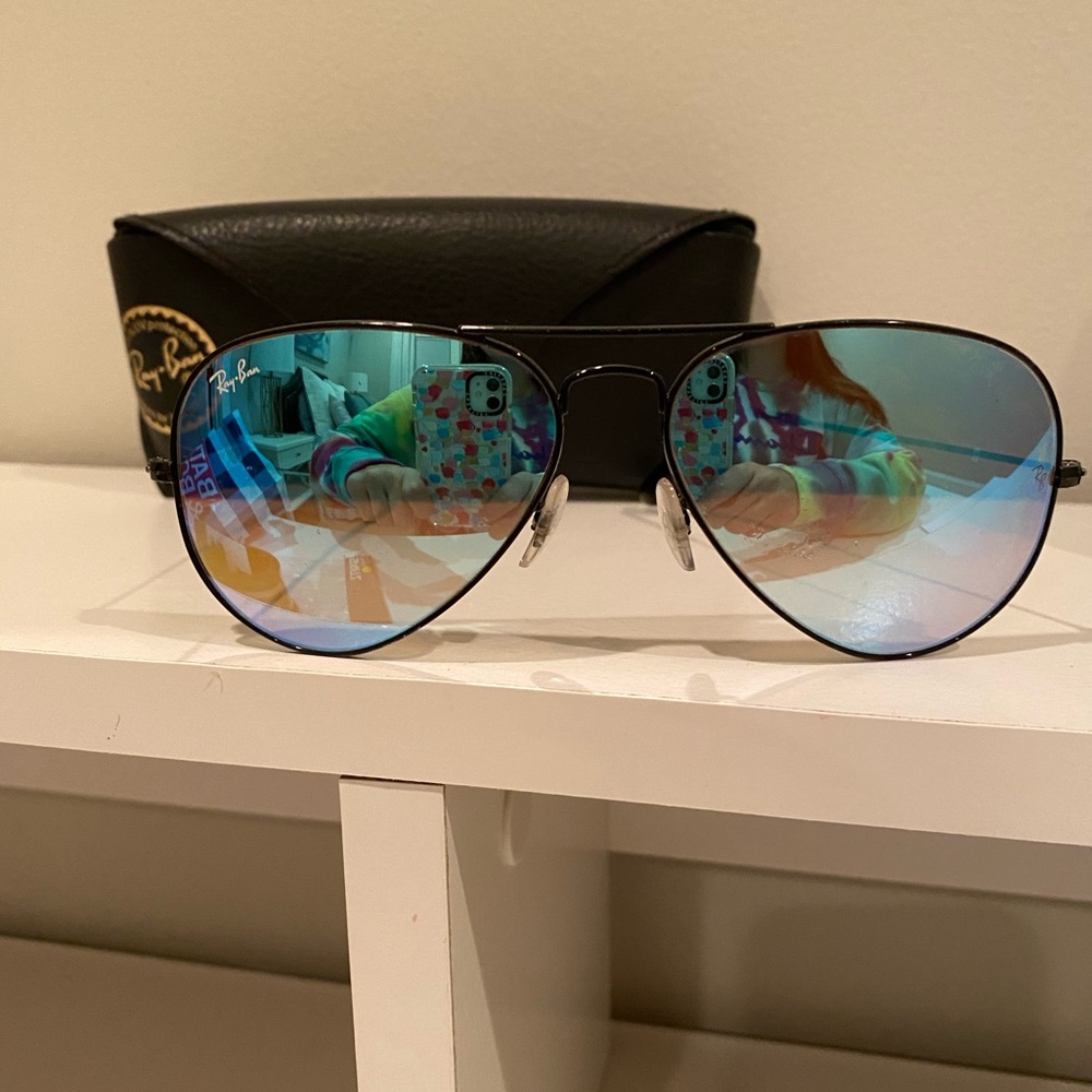 blue raybans